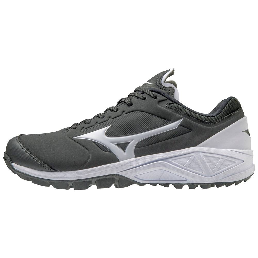 Scarpe Baseball Mizuno Dominant 3 All Surface Turf Donna - Grigie/Bianche - 94651-MQYD